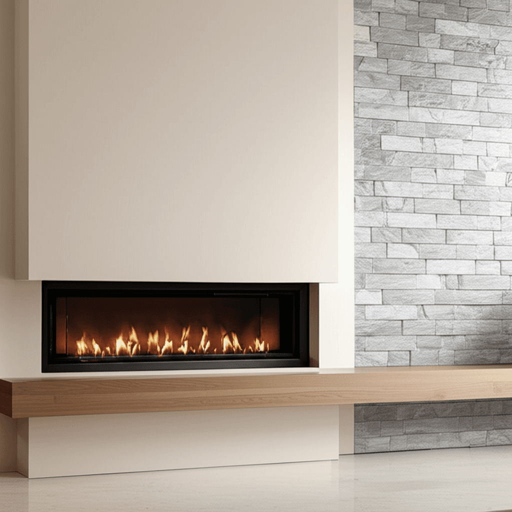 Fireplaces accent wall installation in McLean, VA - Fireplace with Wood and Stone by Accent Walls Pro