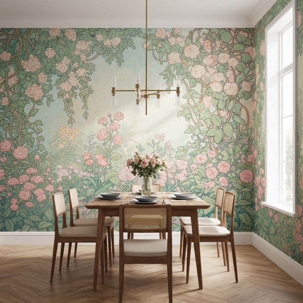 Custom wallpaper mural