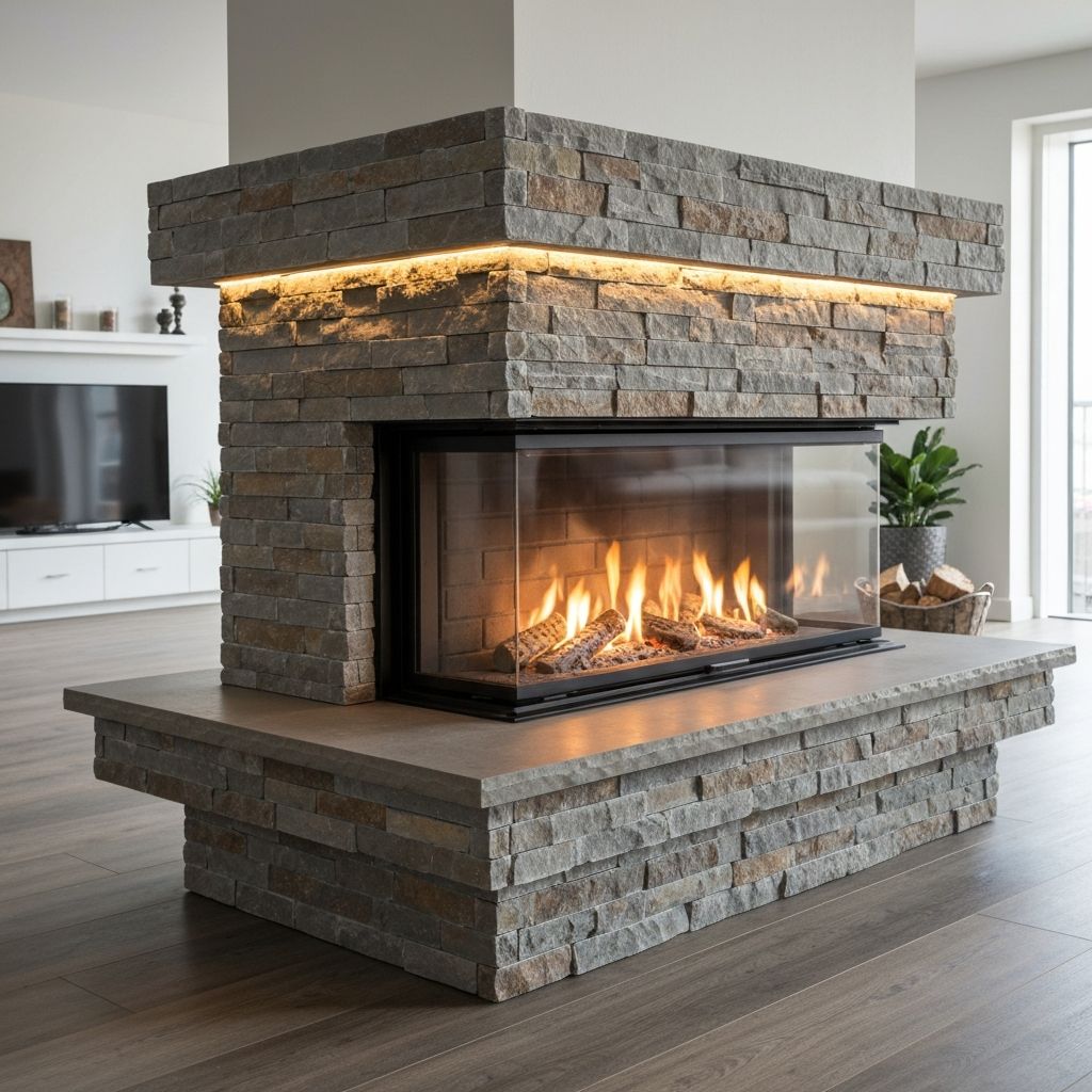 Decorative fireplace