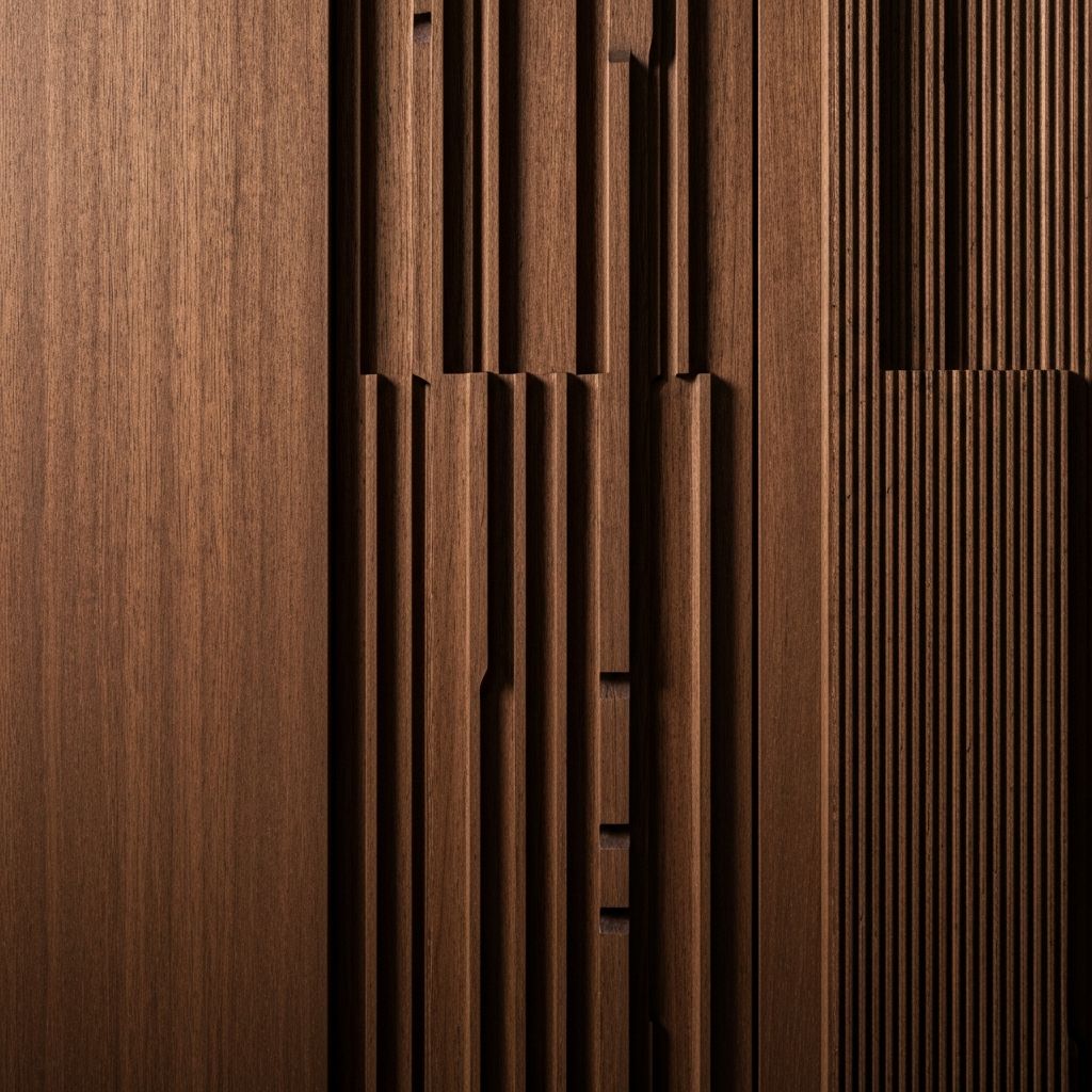 Wood decorative panels