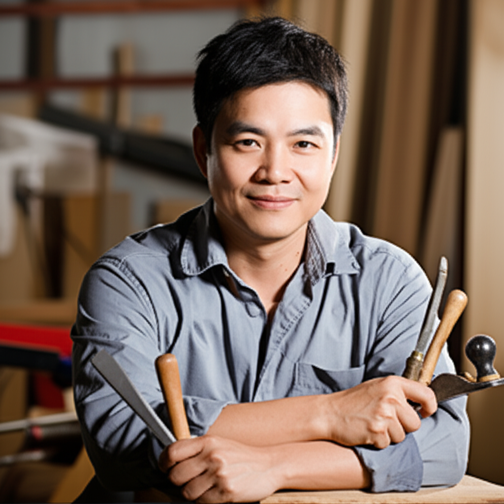 David Chen - Master Carpenter at AccentWallsPro