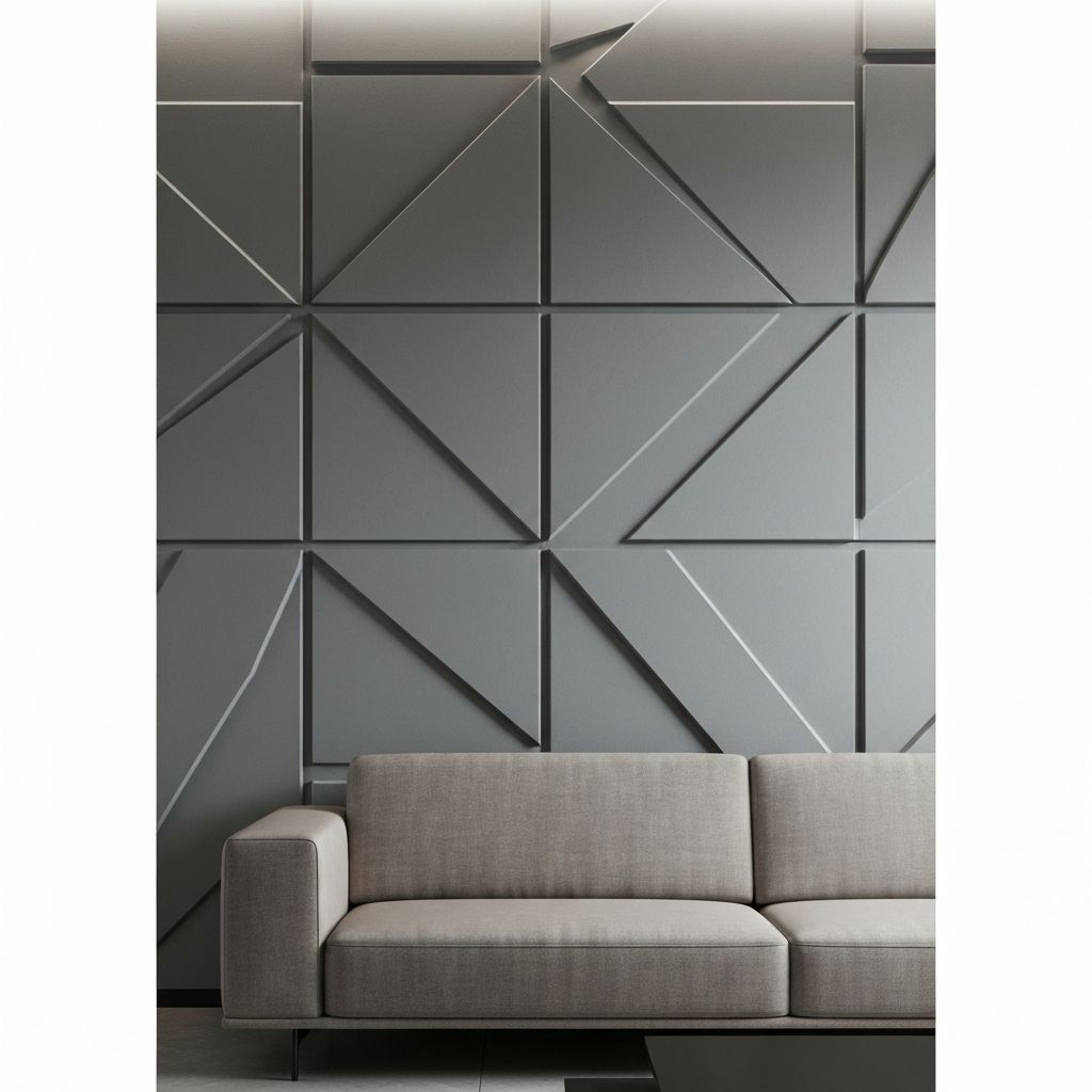 Textured panel wall